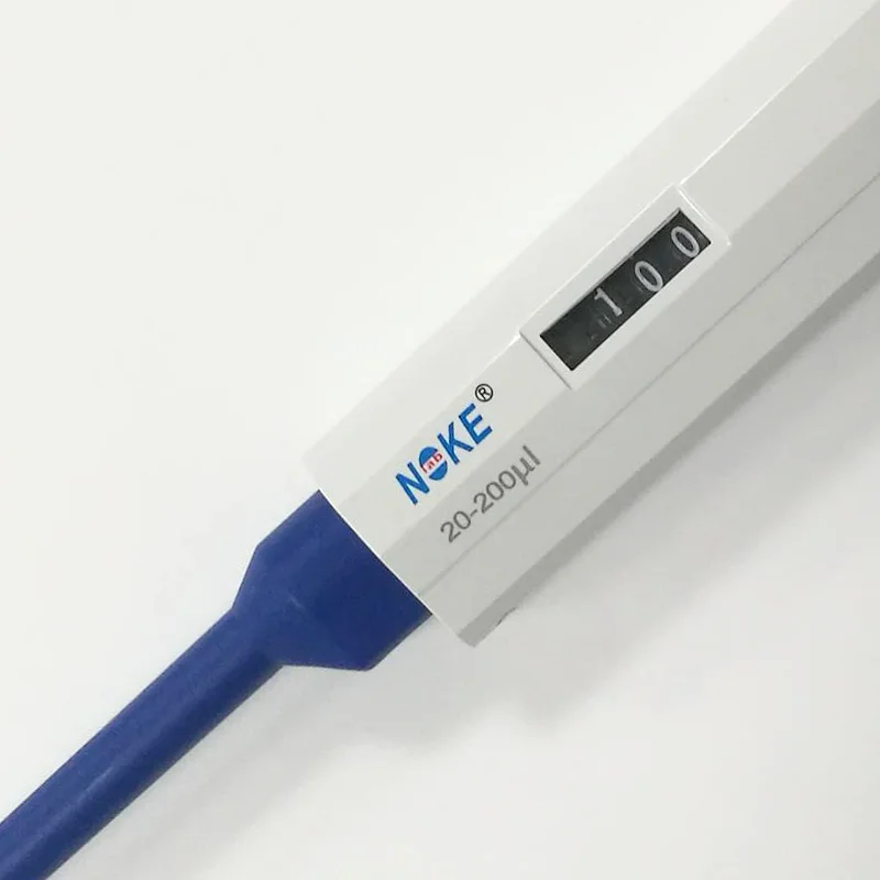 NOKELAB  20-200ul  Adjustable Micropipettes Pipette 20-200ul Autoclavable Plastic Micro Pipette