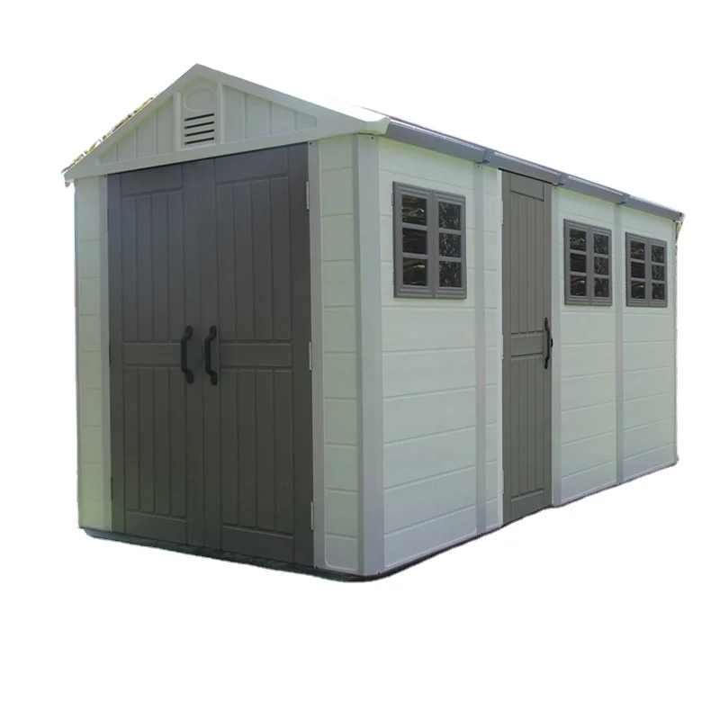 Kinying Waterproof Plastic HDPE Garden Supplies Backyard Storage Sheds Summer House Garden sheds storage outdoor house