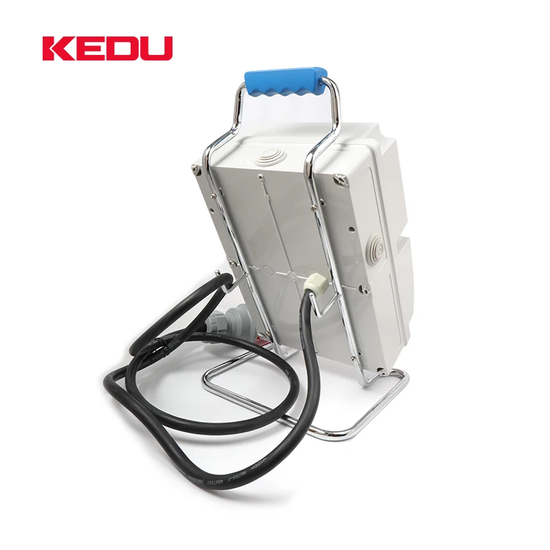 KEDU BX2-3 Waterproof Industrial Portable Power Distribution Box IP65