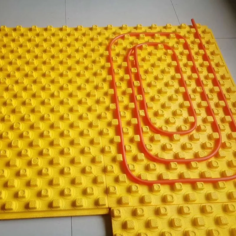 EPS floor heating insulation board Floor heating EPS Polystyrene foam board from China  Support ustomization Yellow
