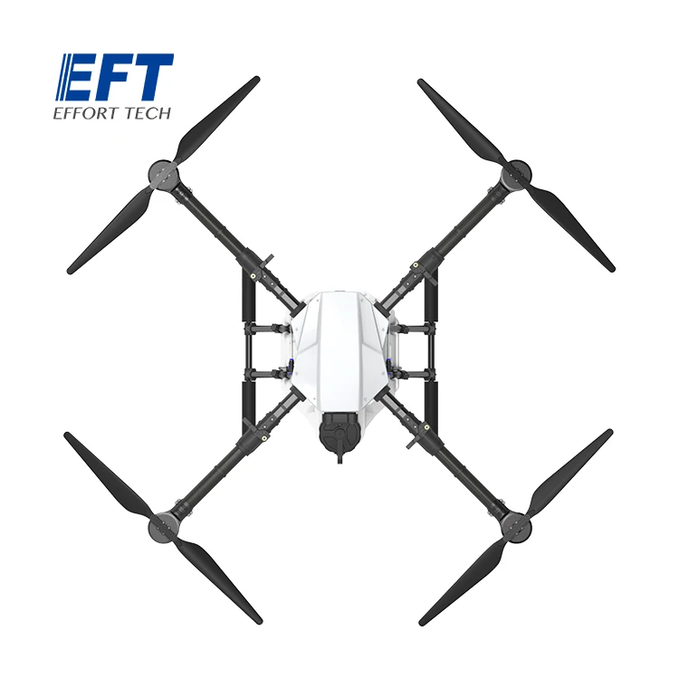 EFT новый обновленный E410P 10 кг/10 л Полезная нагрузка рамка для сельскохозяйственного распылителя дрона (колесная база 1416 мм) и бак воды