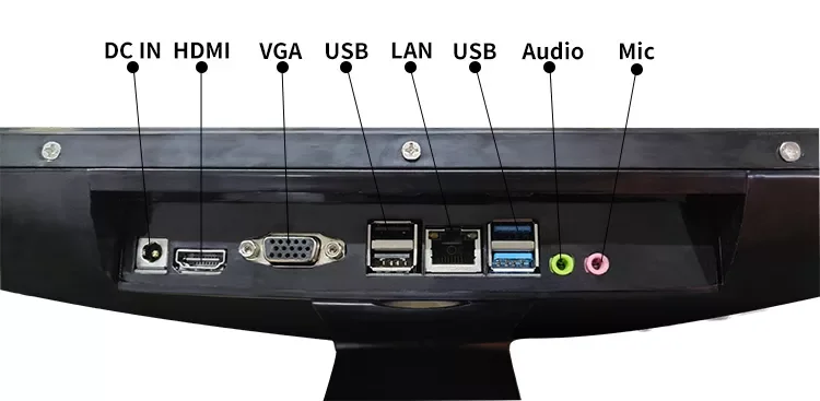 Computer wholesale family computer pc core i7 all in one pc 21.5 23.8 inch all in one pc touch screen