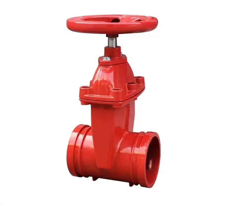 PN16 Non Rising Stem Groove Type Gate Valve DN50-DN300