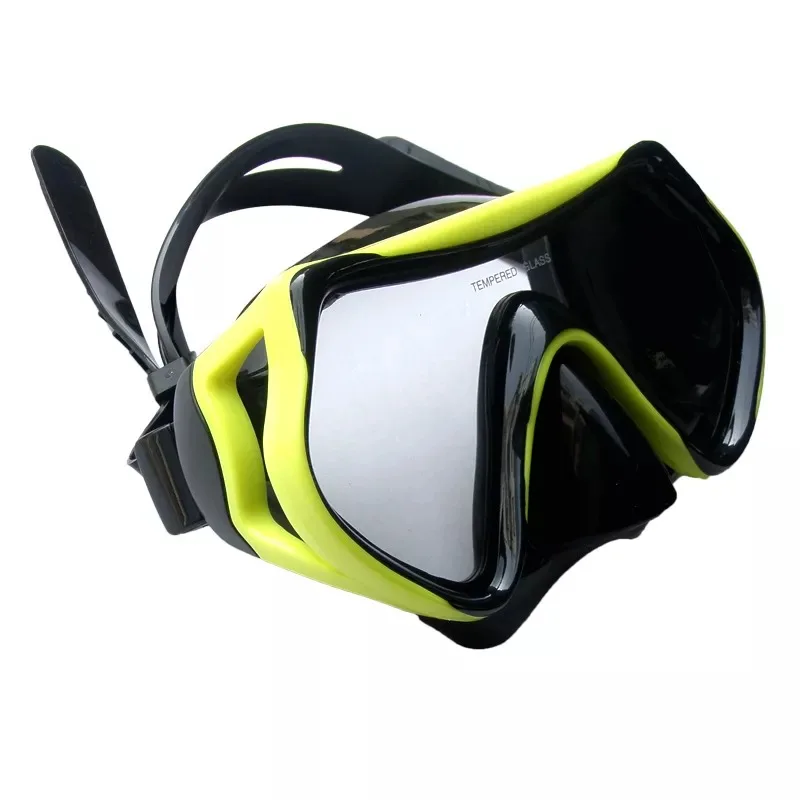 HOTDIVE DM26 Fashion design Freediving mask products silicone frame adult diving mask