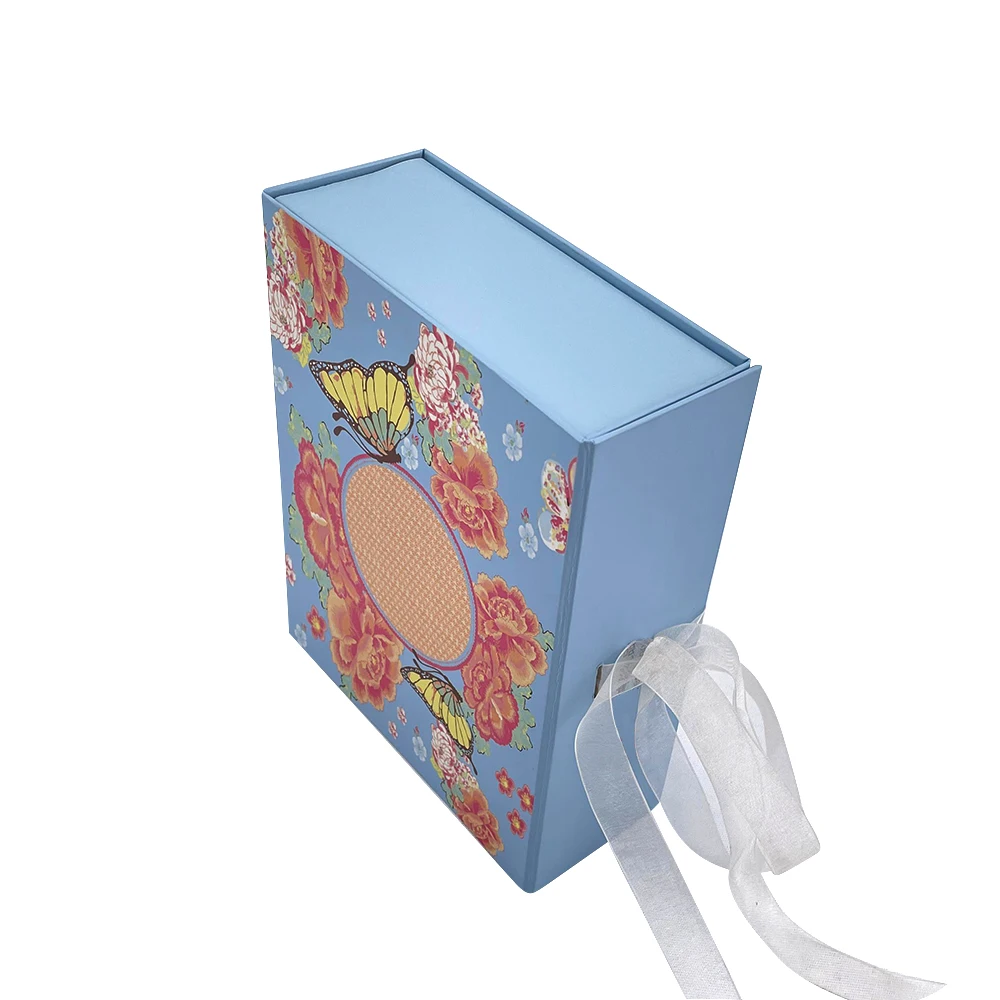 Hot sale Luxury Custom Logo Clothing Swimwear Dress Pants Wigs Packaging Box Gift Box with Ribbon and Satin for Hair Extensions Products