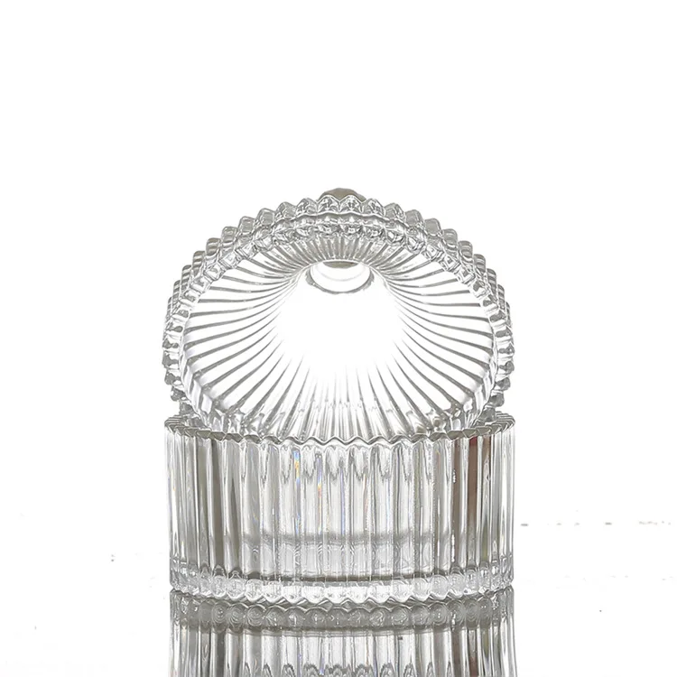 High Borosilicate Glass  jar, honey storage jar sealed air tight glass Jam Jar with wood lid