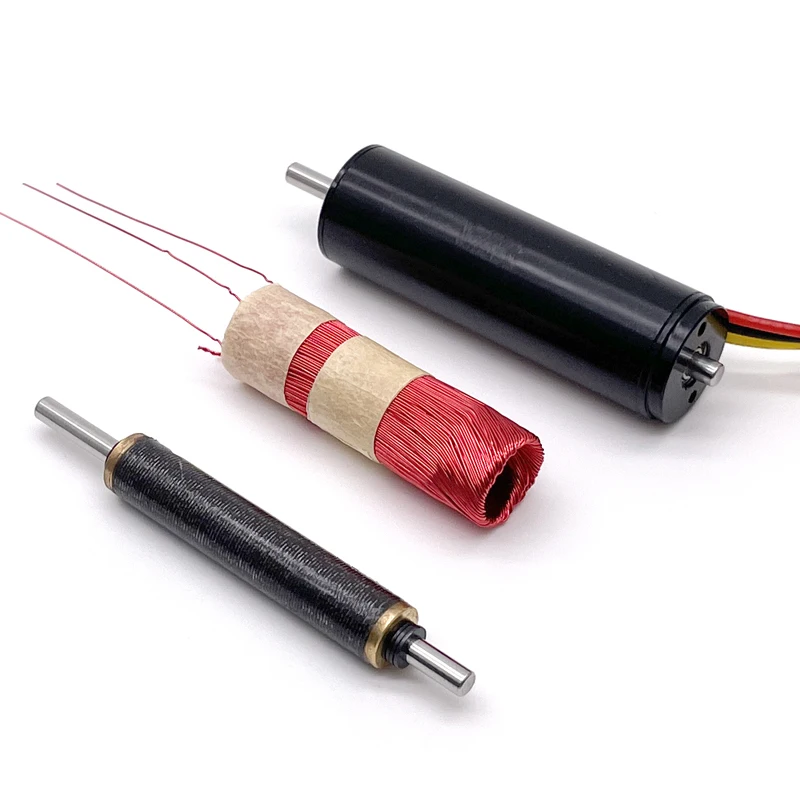 New Design 12V 24V 16mm High-Speed Bldc Slotless Brushless Dc Motor with Hall Sensors Permanent Magnet Construction