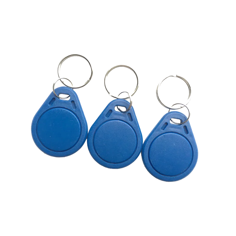 125KHz 13.56MHz Proximity Waterproof ID Rfid Keychain ABS T5577 NFC Keyfob Rewritable