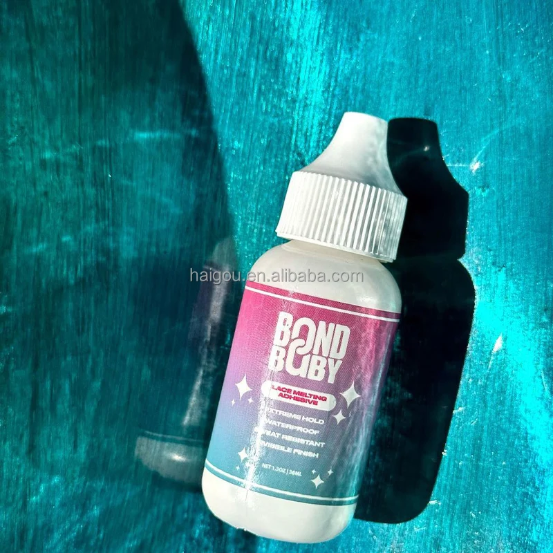 Customized Logo Strong Hold lace glue Invisible Adhesive Waterproof Lace Wig Bond Glue