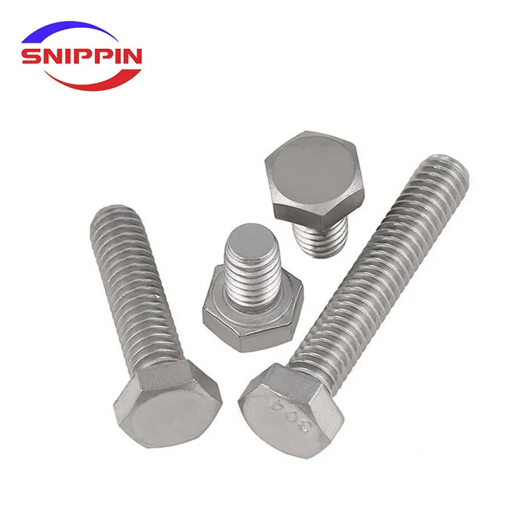 Outer Hexagon Screws GB5783 Hexagon head bolts M10*60 316L Stainless Steel bolts