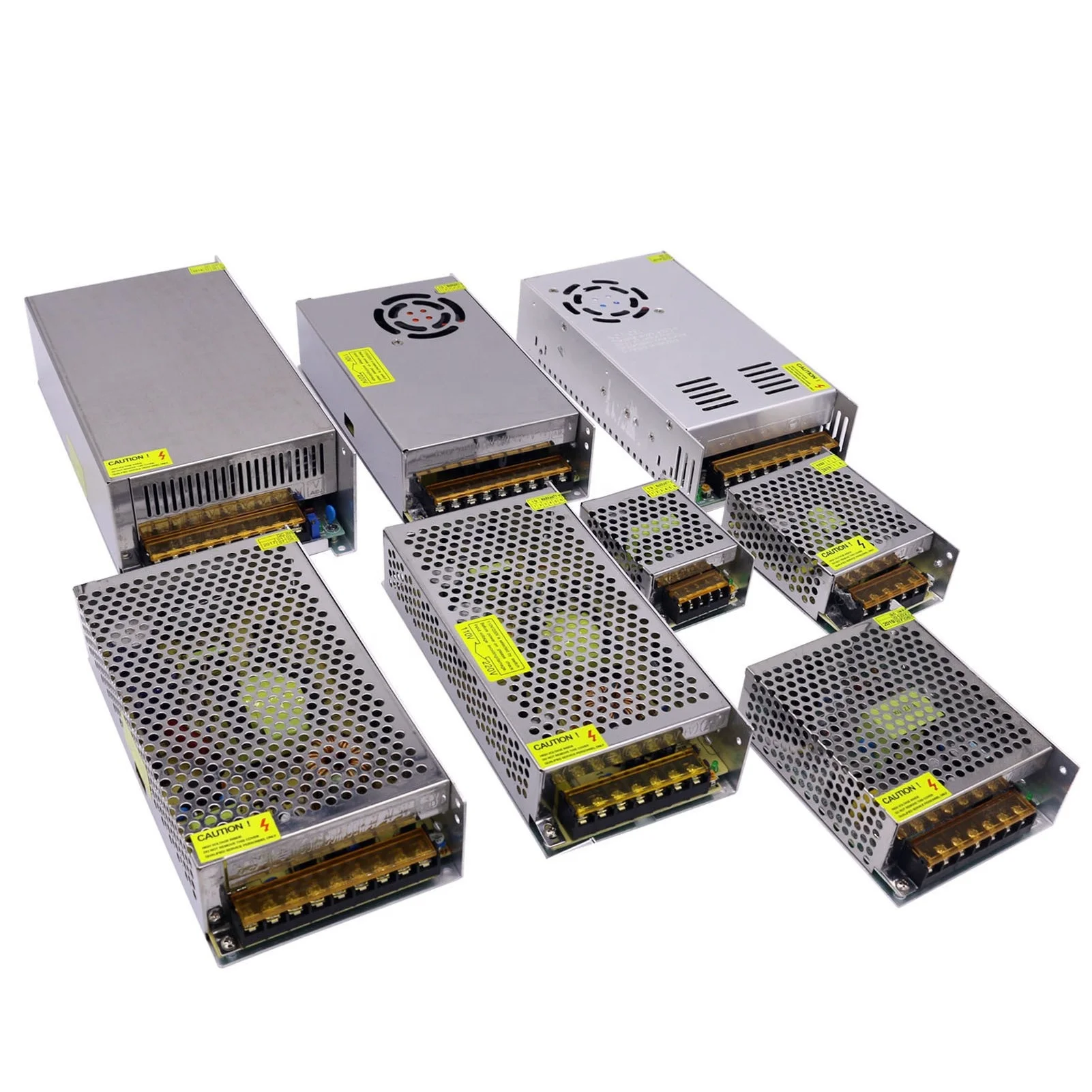 110V 220V AC Transfer to DC24V Switching Power Supply 24W to 1500W 1A 2A 5A 10A 15A 20A 30A 50A 62.5A with CE ROHS Certified