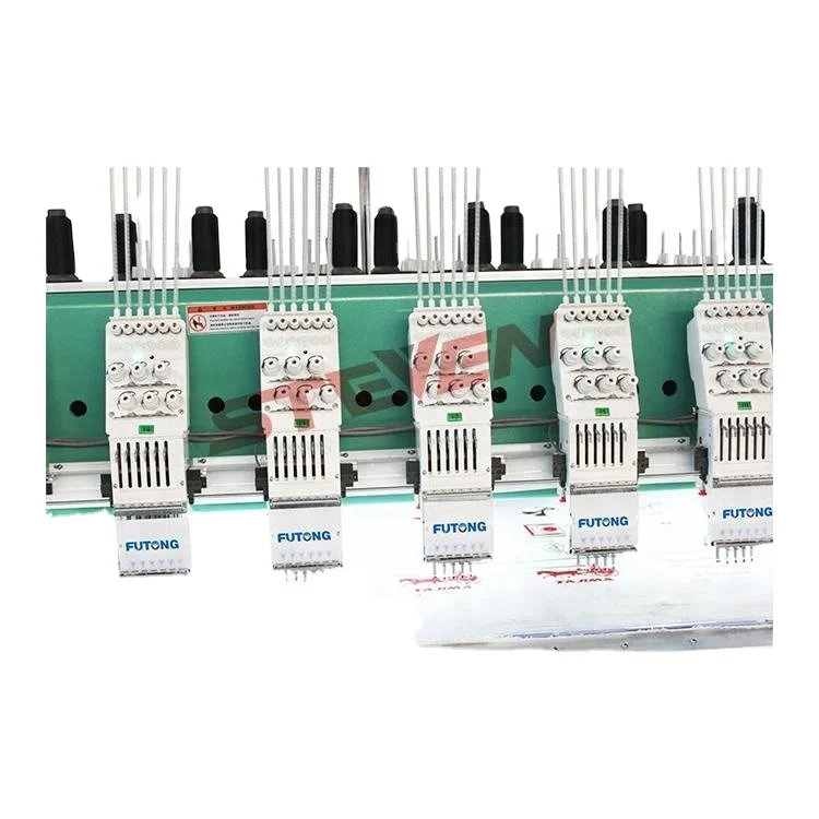 Futong multi heads embroidery machine 27 heads Indian model embroidery machine