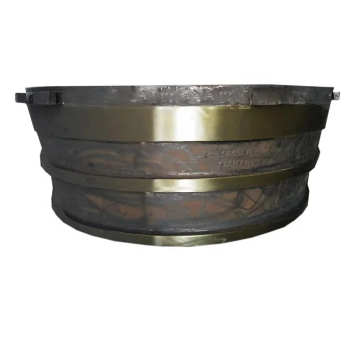 High Quality  Mn18Cr2 HP4  N55209252 N55309257 Cone Crusher Spare Parts Mantle  And Bowl Liner