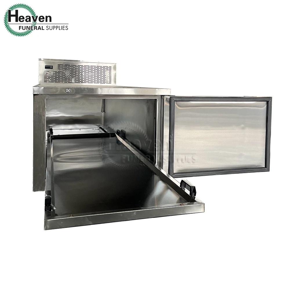 Dead Body Freezer Morgue Equipment Car Mounted 12V Mortuary Refrigerators for Corpses Cold Storage