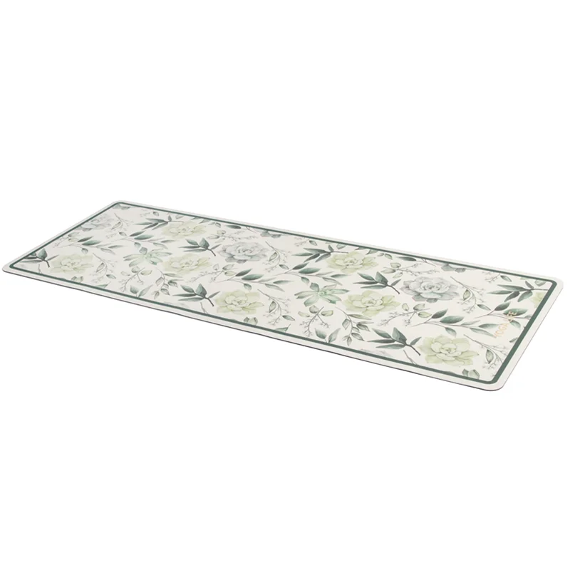 Custom Position Line Fitness Eco Friendly PU Natural Rubber Yoga Mat