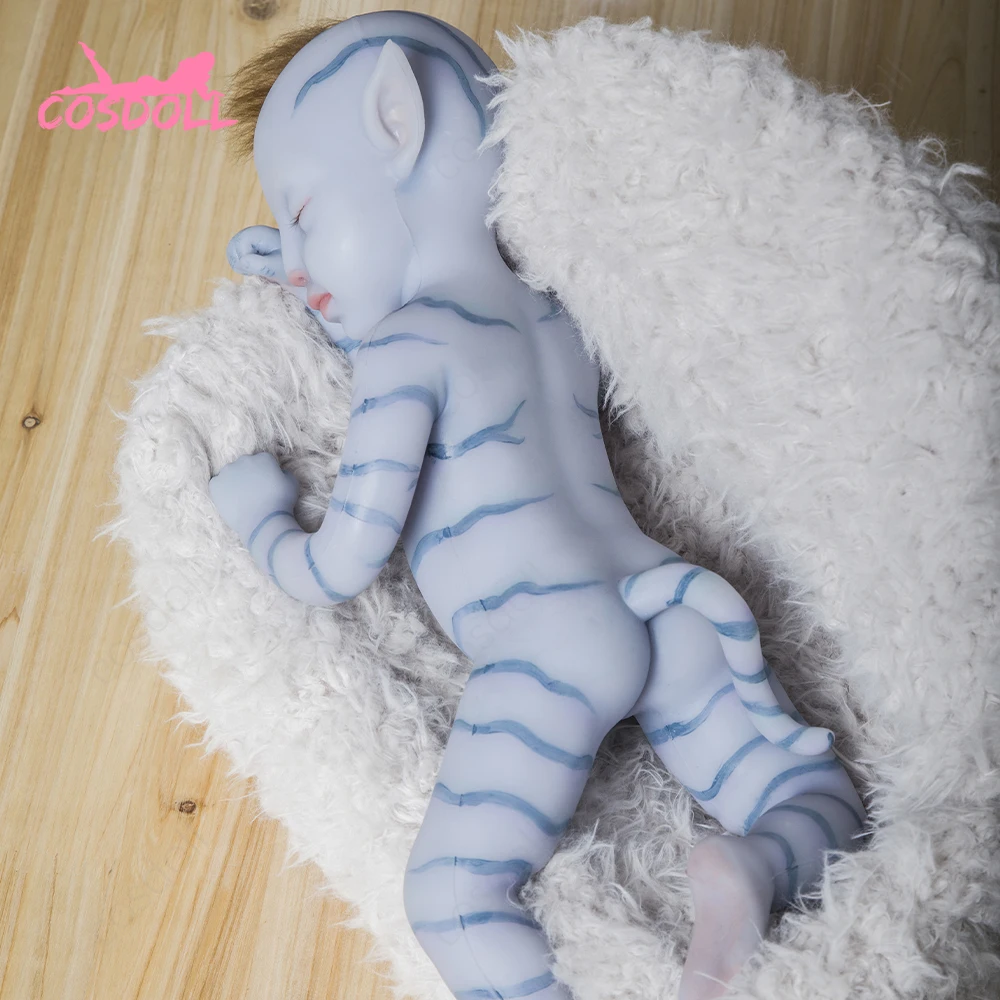 warehouse COSDOLL Avatar Reborn Baby Doll Soft Silicone Baby Doll for Kids Holiday Gift