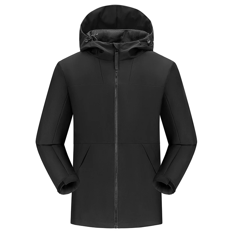 blank warm keep outdoor striped jacket custom logo waterproof windbreaker oversized jackets plus size jackets for men