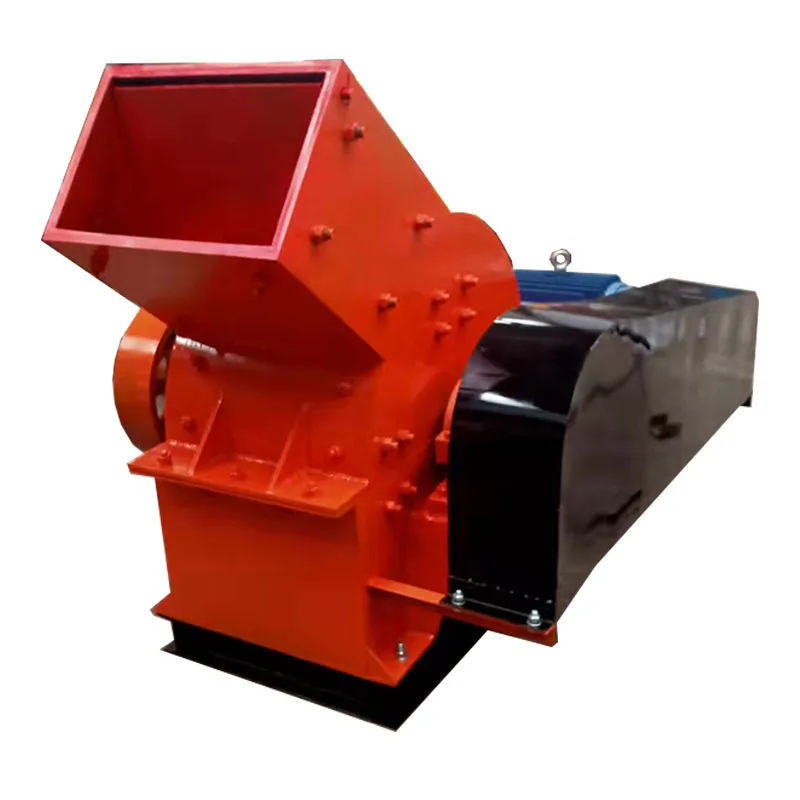 High quality small manganese steel hammer crusher fine stone crusher factory structure