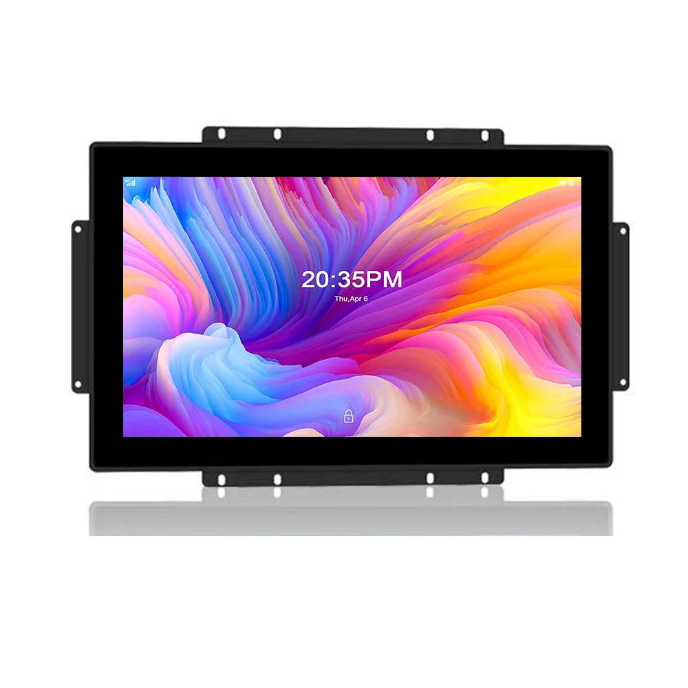 15.6 17 19 21.5 23.6 27 32 inch Embedded Industrial PC Touch Screen Cashier Ordering IPS open frame LCD Monitor for automation