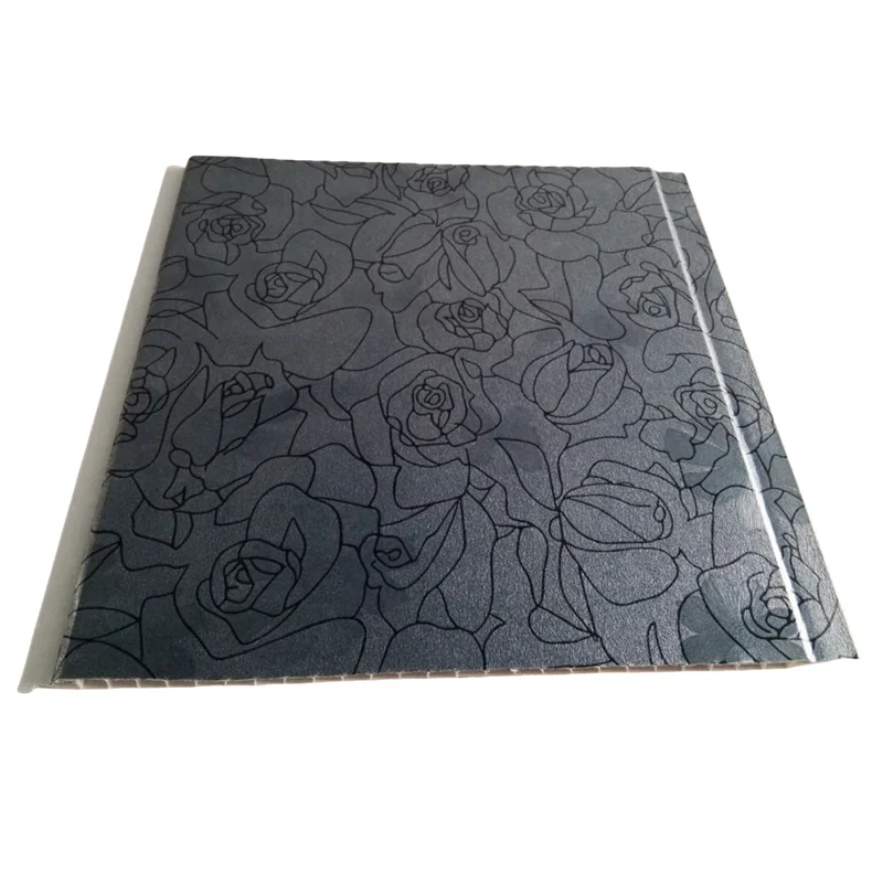 Latest Building Materials Interior Wall Decoration Ideas Laminate PVC Wall Panel For Garage