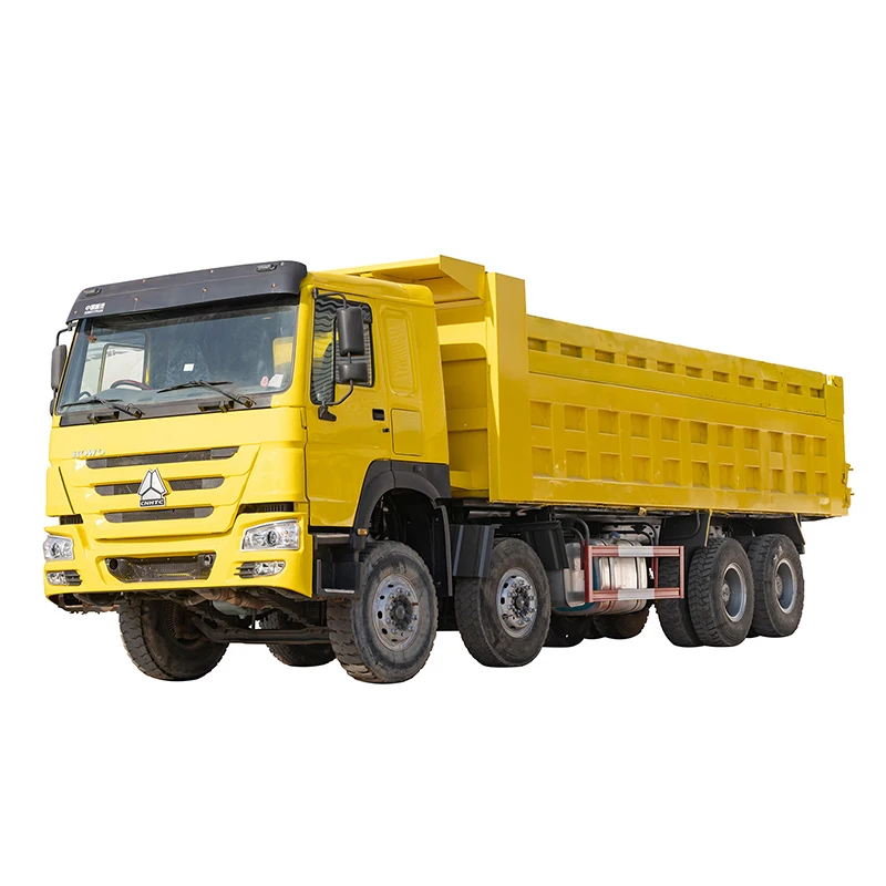 Pro grade Howo Used 8X4 Sinotruck  Tipper Dump Truck For  Engineering Transportation