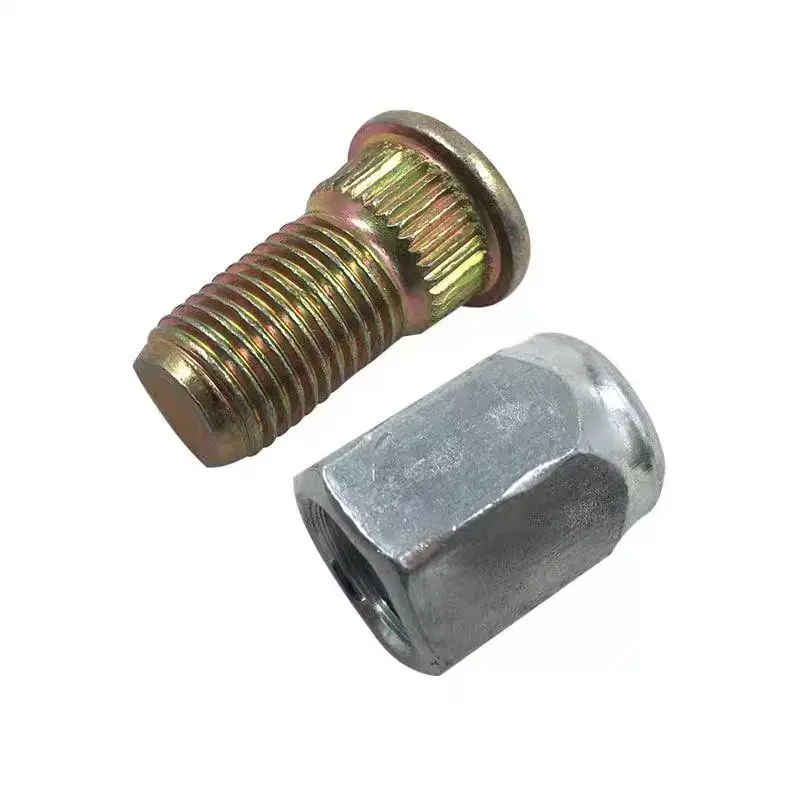 10.9 Grade Long Extended Wheel Lug Stud with Knurl