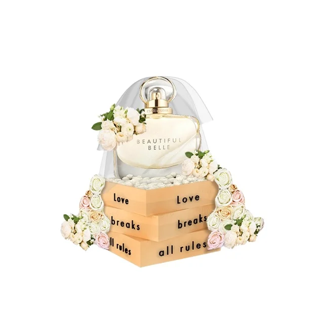 OEM Factory Perfume Stand Makeup Window Display Props For Beauty Shop