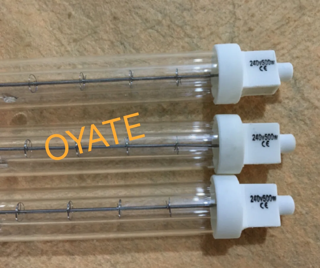 118MM 150w 230v quartz infrared heater lamp heating tube for ovens with halogen lamp infrared