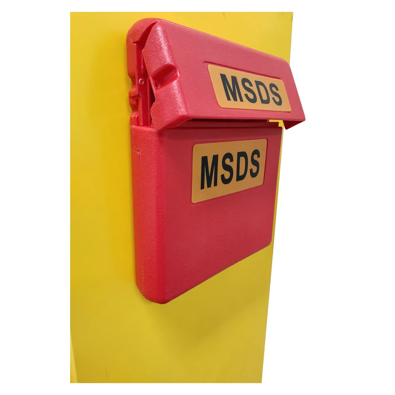 Распродажа пластиковая коробка MSDS SDS для архива данных безопасности