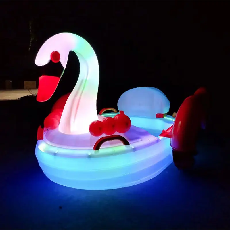 Professional popular kids electric hand paddle boat swan pedal boat for water park