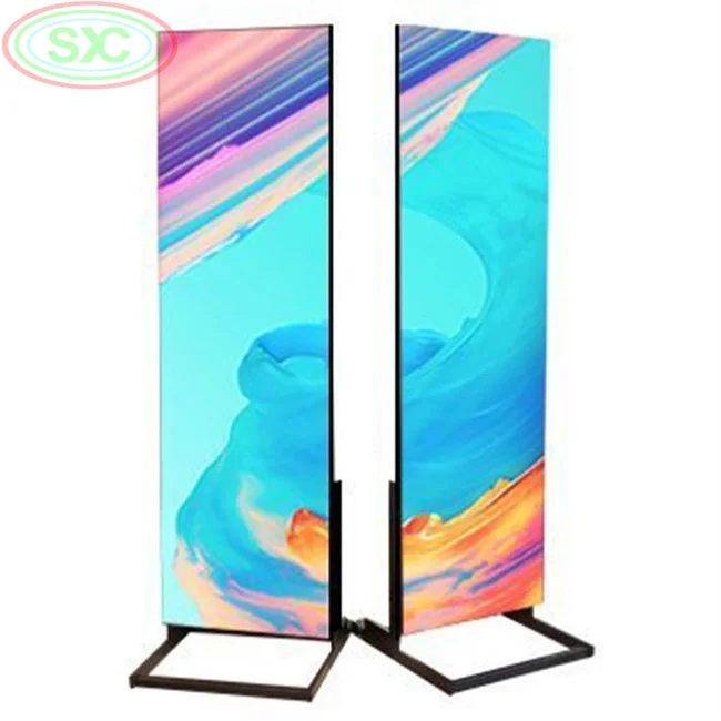 SMD Крытый P2 P2.5 Плакат СВЕТОДИОДНЫЙ дисплей светодиодный экран 640*1920 мм подвижный продукт