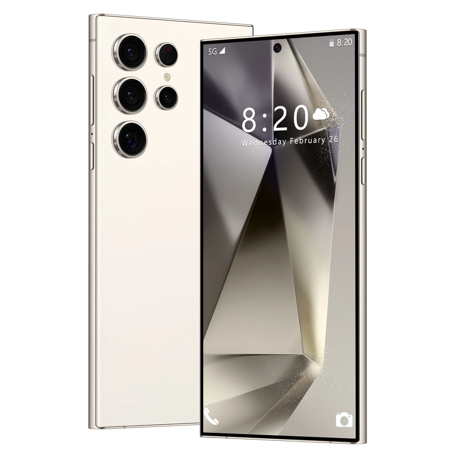 Лидер продаж, смартфон S24 5G, ультра разблокированный 7,3 дюймов, деко-ядро, Android 14,0, 16 ГБ + 1 ТБ памяти, мобильный телефон