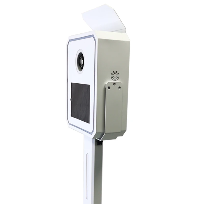 wedding manual ring light 3d selfie dslr camera photobooth kiosk 12.9  photo booth stand