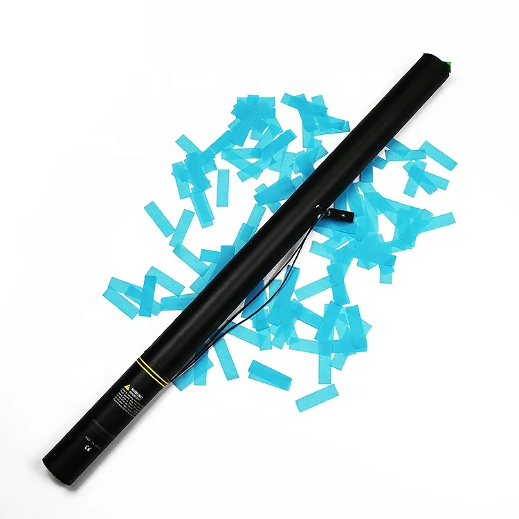 30cm 40cm 50cm 60cm 70cm 80cm Electronic hand hold confetti paprty popers