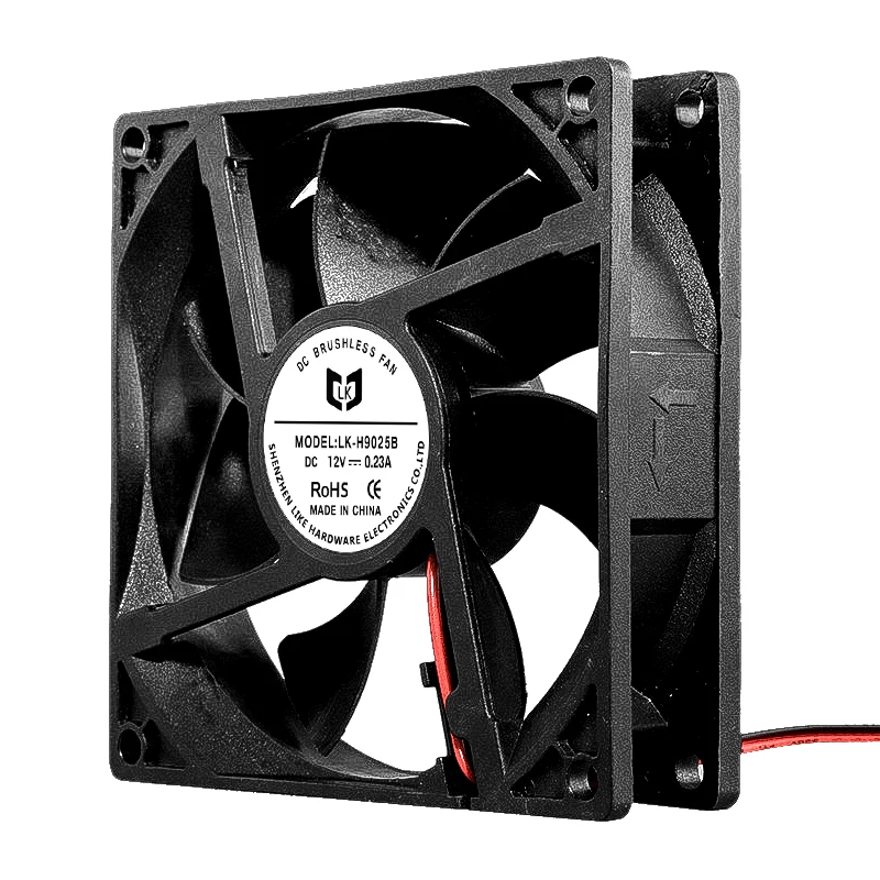 9025 DC 12V 24V Waterproof Axial Industrial Exhaust Fan 92*92*25mm