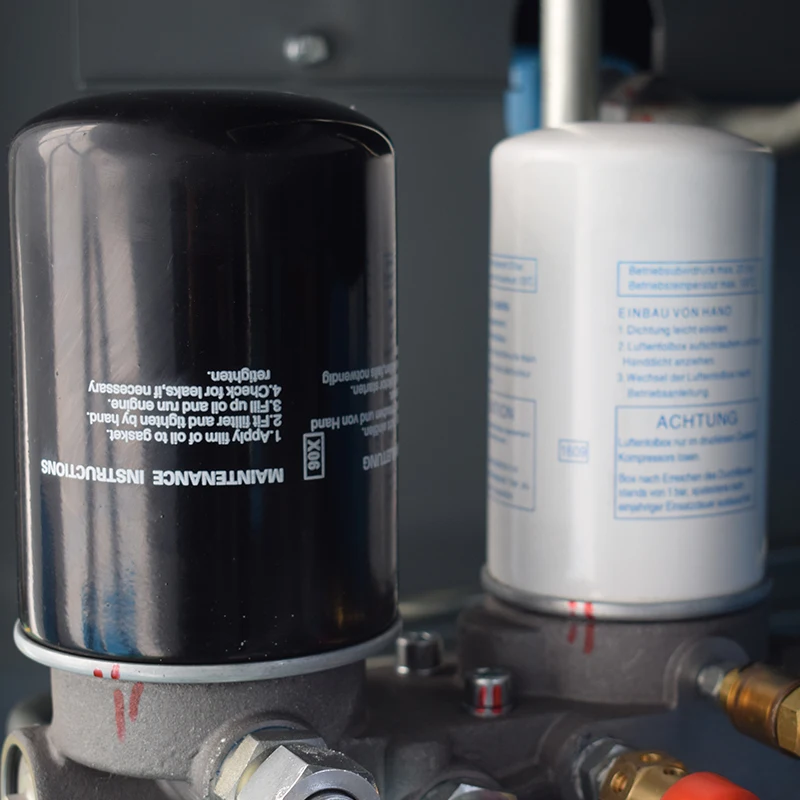 DBZY-10A 10HP 16 Bar  Industrial Screw Air-Compressors With Dryer And Tank for Laser Cutting