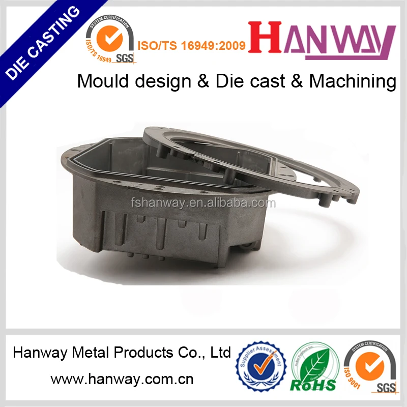 Custom-Designed Wear-Resistant Casting Aluminum Die Casting Street Lamp Shell