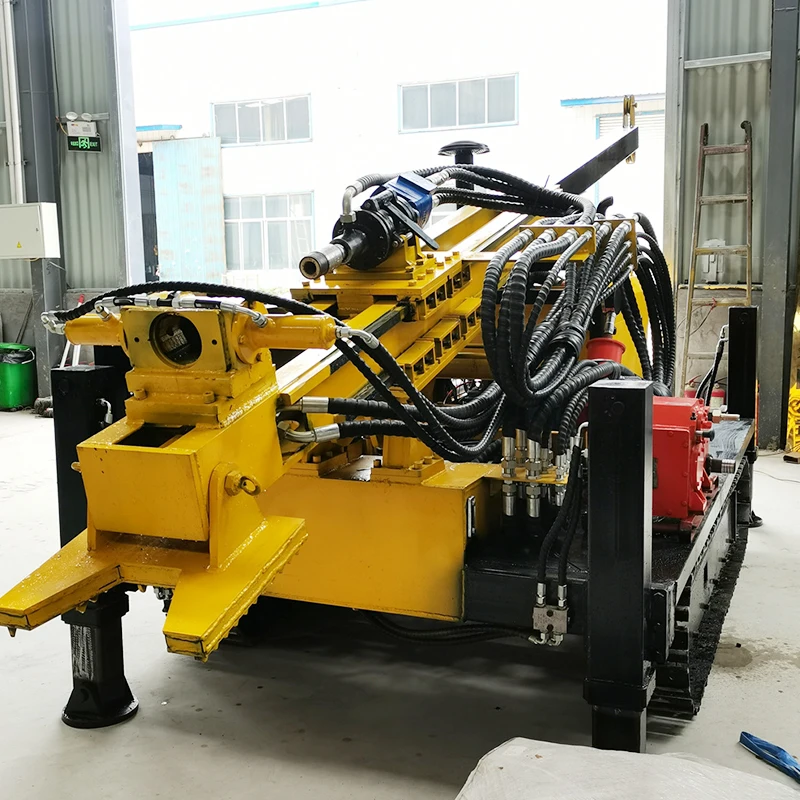Crawler Type BQ NQ PQ Deep Rock Exploration and Sampling Concrete Core Drilling Hole Machine