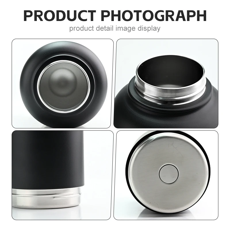 Custom logo Portable 32 oz 32oz pet feeder Travel small animal Stainless Steel double wall Insulated Dog Water Bottle