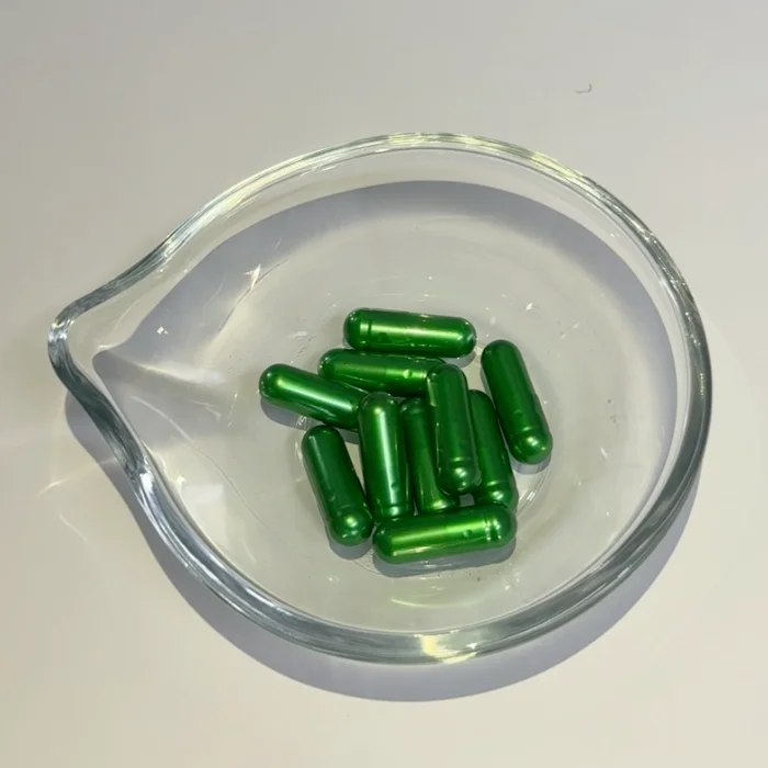 Size 00 0 Factory Herbal Medical Outlet Pearl Copper Empty Hard Capsules Vegetable Shells