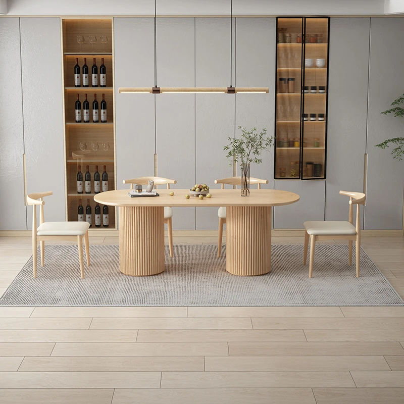 Modern Room Furniture Table Set 8 Chairs And Small Gold Black Epoxy Round  Seater Chandelier 4 Ceramic Fluted Dining Table