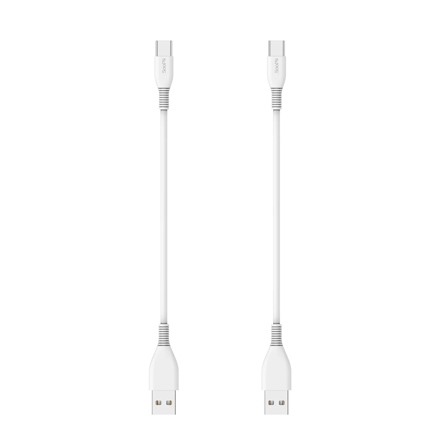 
SooPii 7inch Type C Mini USB Fast Charging Cable With Data Sync Replacement in Bulk for Android, Samgsung, Bluetooth Speaker 