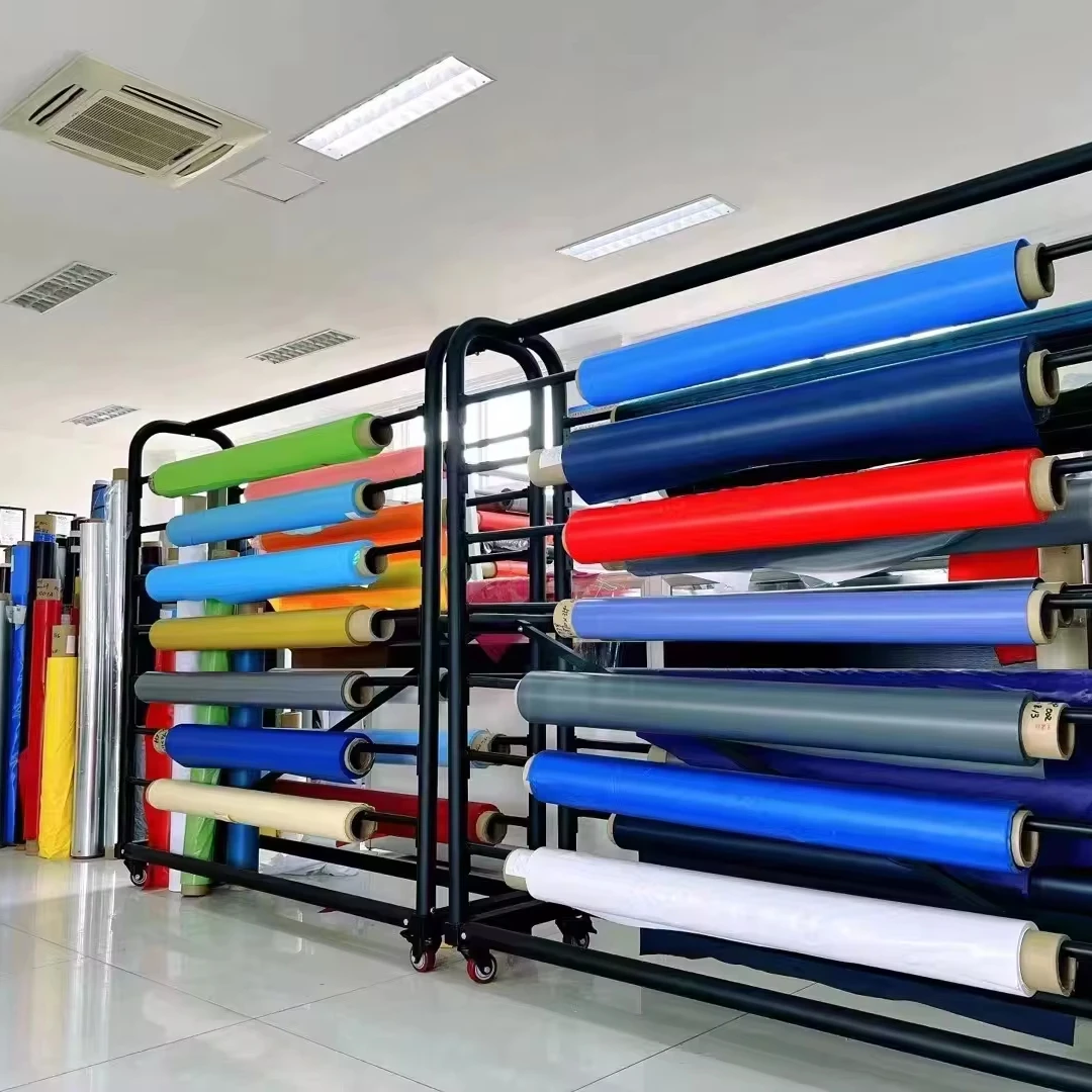 0.6mm, 0.68mm, 0.7mm, 0.75mm, 0.8mm PVC Soft Super Clear Transparent Color Red Sheets