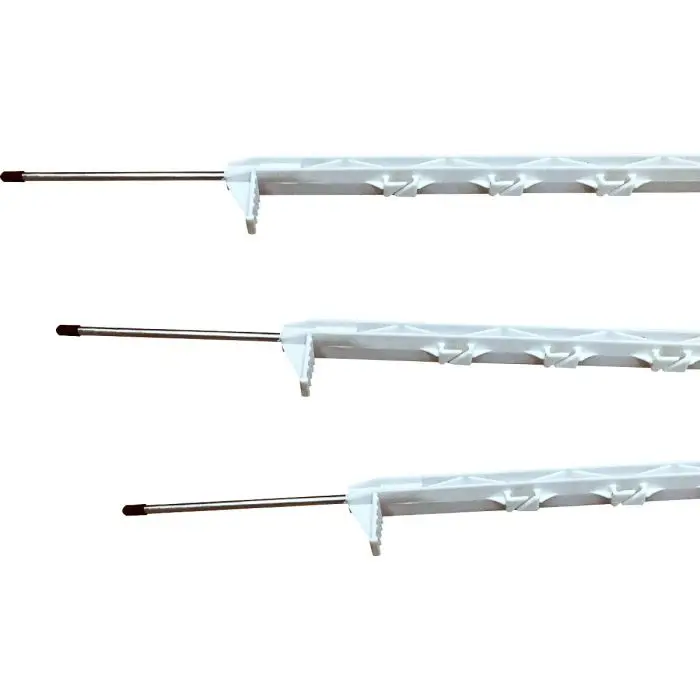 Step-In Fence Post Electric Fence Post With Holders For Ranch Farm