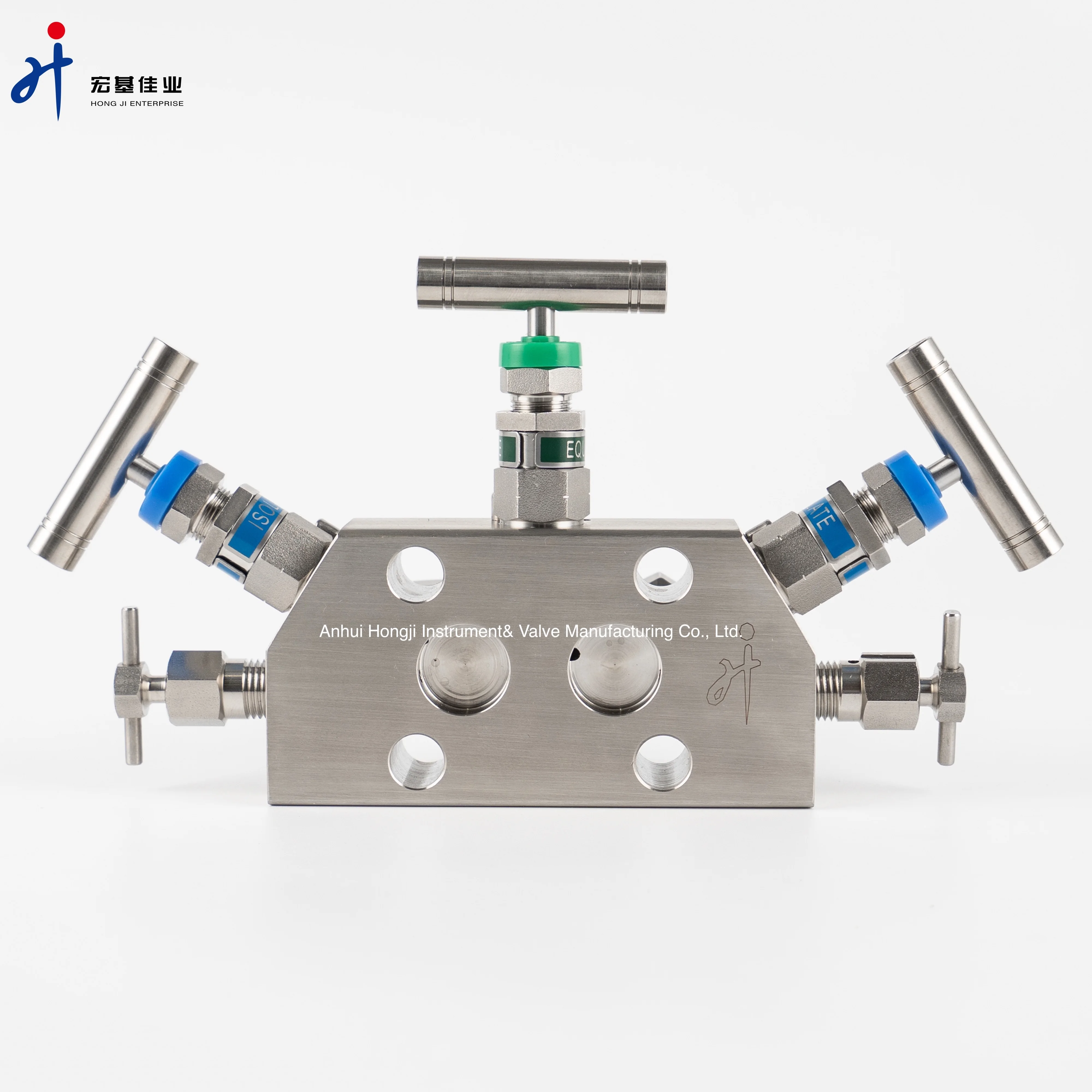 Stainless Steel 316 Coplana Stainless Steel 3-Valve Manifolds 6000psi for Rosemount Transmitter