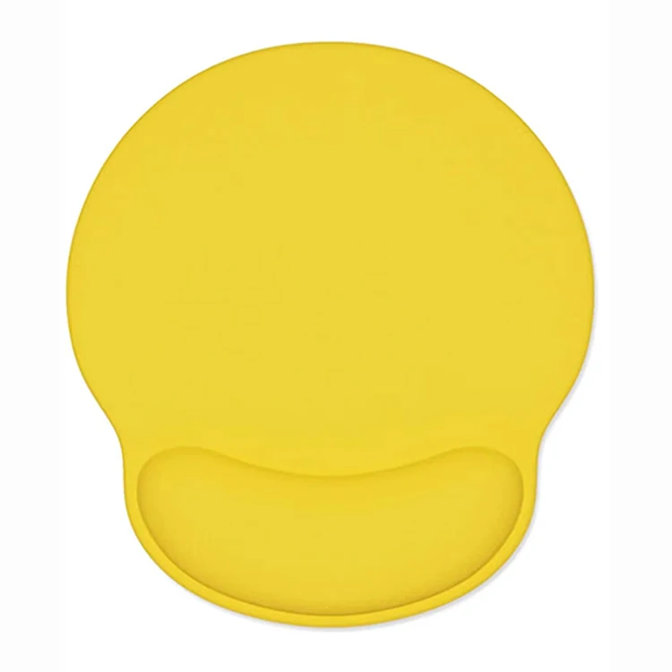 Custom Colorful Comfortable Computer Mouse Pad Non-Slip Ergonomic Silicone Mouse Pad with Wrist Rest Support for Office Home