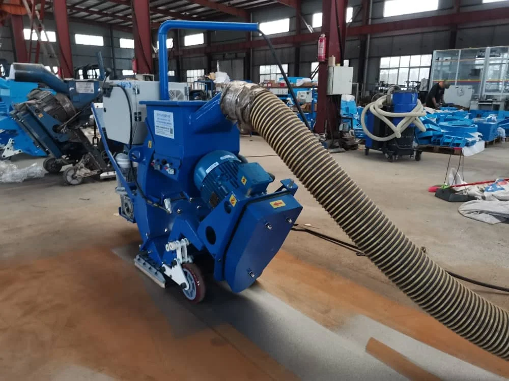 CE/ISO9001 approval custom voltage 220v/380v/480v portable shot blaster machine for shot blasting steel/aluminum