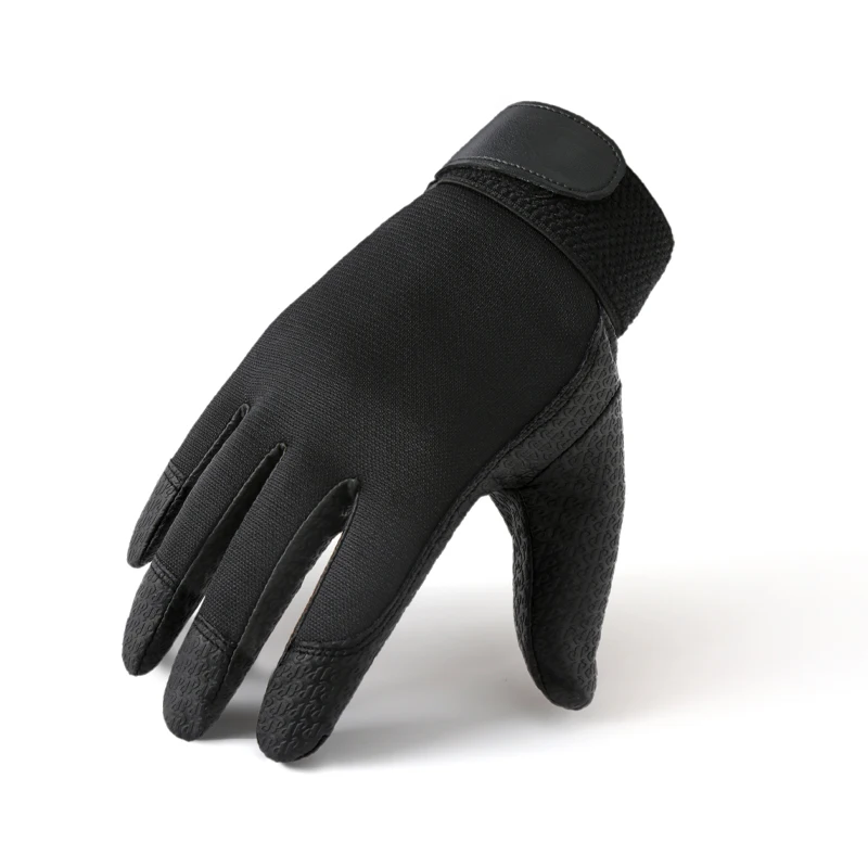 Вязаные перчатки из спандекса с манжетами, охотничьи перчатки, камуфляжные лыжные перчатки