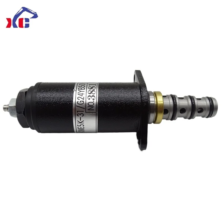 YN35V00051F1 High Quality Solenoid Valve SK200-8 Excavator Rotation Brake Solenoid Valve WE5K-31/G24YB50