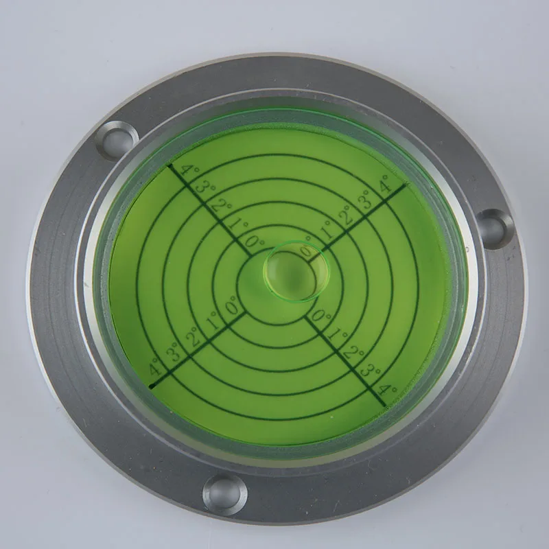 circular screw holes level vials level bubble metal level vials